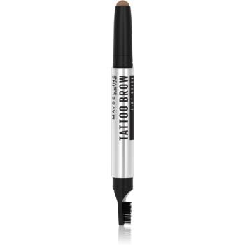 Maybelline Tattoo Brow Lift Stick automatická ceruzka na obočie so štetčekom odtieň 02 Soft Brown 1 g