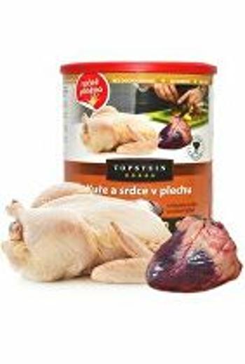 Topstein Kuracie mäso a srdce v konzerve 800 g + Množstevná zľava
