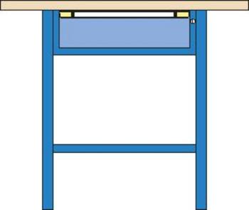 Thur-Metall 64800333 Pracovný stôl (š x v x h) 1000 x 845 x 700 mm