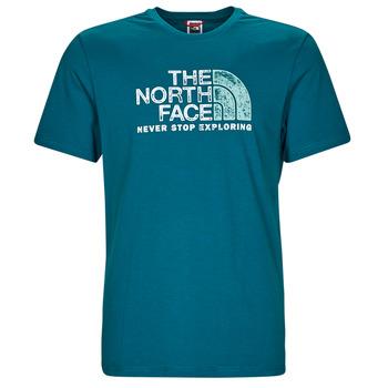 The North Face  Tričká s krátkym rukávom S/S Rust 2 Tee  Modrá