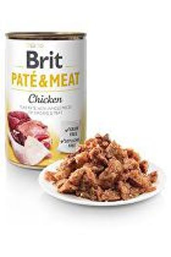 Brit Dog Cons Paté & Meat Chicken 800g + Množstevná zľava 4 + 1 zadarmo