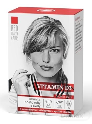 Red Health Care Vitamin D3 1000 Iu