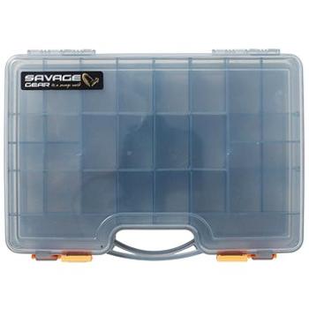 Savage Gear Lurebox 2 Sided Smoke Large (5706301742230)