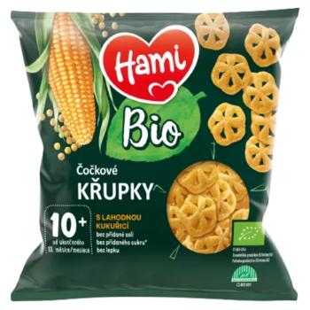 HAMI BIO Šošovicové chrumky s kukuricou 20 g 10m+