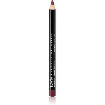 NYX Professional Makeup Slim Lip Pencil precízna ceruzka na oči odtieň Plum 1 g