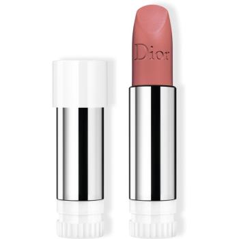 DIOR Rouge Dior The Refill dlhotrvajúci rúž náhradná náplň odtieň 100 Nude Look Matte 3,5 g