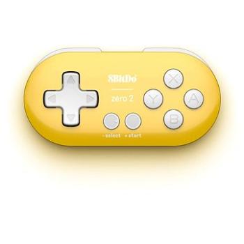 8BitDo Zero 2 Wireless Controller – Yellow Edition – Nintendo Switch (6922621501114)