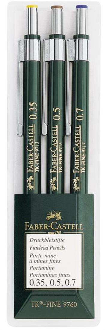 FABER-CASTELL MECHANICKE CERUZKY TK-FINE SADA 0,35-0,5-0,7