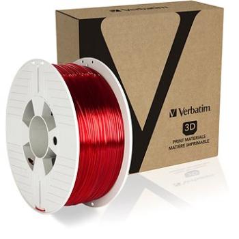 Verbatim PET-G 1,75 mm 1 kg červený transparentný (55054)