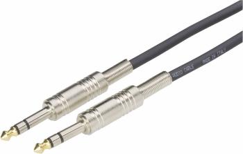 Paccs HPC25BK030SD hudobné nástroje kábel [1x jack zástrčka 6,35 mm - 1x jack zástrčka 6,35 mm] 3.00 m čierna