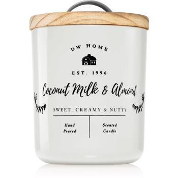 DW Home Farmhouse Coconut Milk & Almond vonná sviečka 241 g
