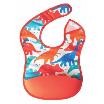 Tiny Twinkle Bib Red Dino podbradníček 1 ks