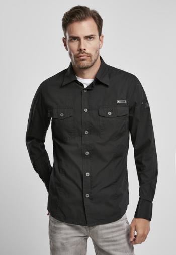 Brandit Slim Worker Shirt black - M