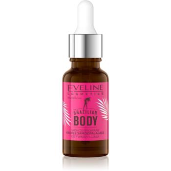 Eveline Cosmetics Brazilian Body samoopaľovacie kvapky na tvár a telo 18 ml