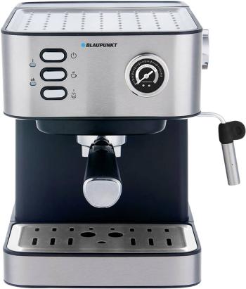 Blaupunkt CMP312 pákový kávovar oceľová, čierna   s tryskou pre napenenie mlieka, s ohrievačom šálok