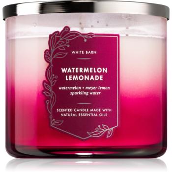 Bath & Body Works Watermelon Lemonade vonná sviečka 411 g