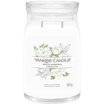 YANKEE CANDLE Signature sklo 2 knôty White Gardenia 567 g (5038581129419)