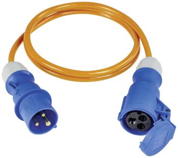 AS Schwabe 62482 napájací predlžovací kábel   oranžová, modrá 1.5 m