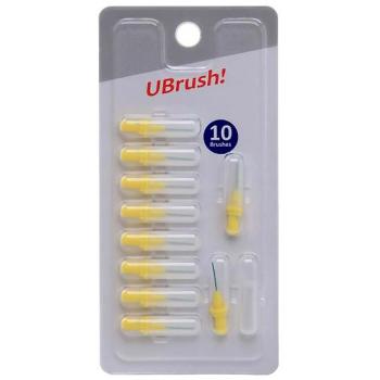 UBrush! medzizubná kefka 0,6 mm 10 ks