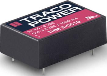 TracoPower THM 3-1212 DC / DC menič napätia, DPS   250 mA 3 W Počet výstupov: 1 x