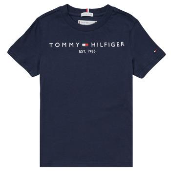 Tommy Hilfiger  Tričká s krátkym rukávom SELINERA  Námornícka modrá