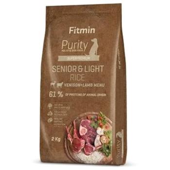 Fitmin Purity Dog Rice Senior & Light Venison & Lamb  2 kg (8595237016006)