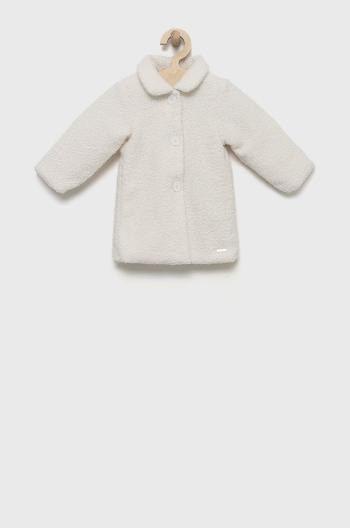 Detský kabát Guess biela farba,