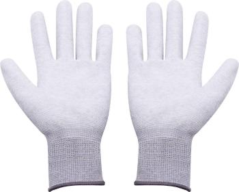 Quadrios  ESD rukavice  Vel.: L polyamid, polyuretan