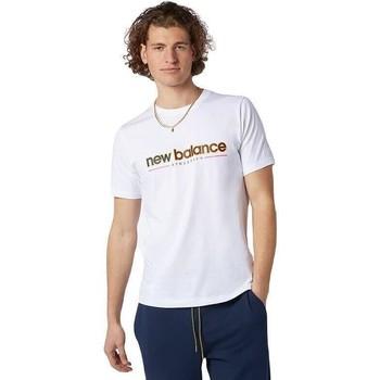 New Balance  Tielka a tričká bez rukávov Athletics Higher Learning  Biela