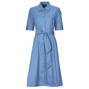 Lauren Ralph Lauren  FINNBARR-SHORT SLEEVE-CASUAL DRESS  Dlhé šaty Modrá