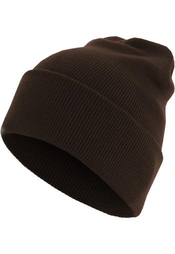 Urban Classics Beanie Basic Flap Long Version chocolate - UNI