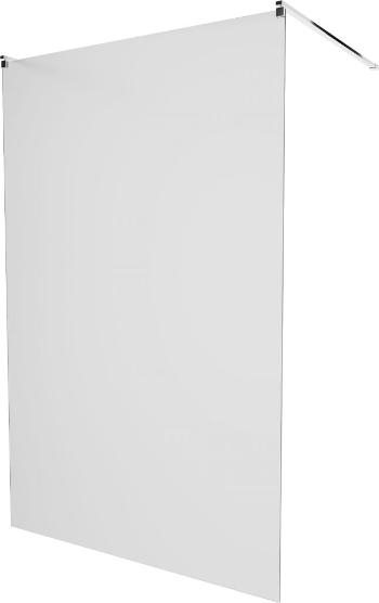 MEXEN/S - KIOTO samostatne stojaca sprchová zástena 110 x 200 cm, matné sklo 8 mm, chróm 800-110-002-01-30