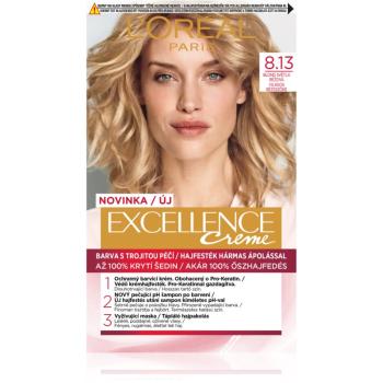 L’Oréal Paris Excellence Creme farba na vlasy odtieň 8.13 Blond Clair Beige 1 ks