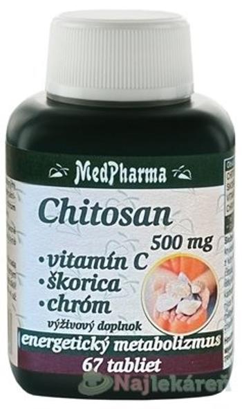 MedPharma Chitosan 500 mg+vit.C+chrom 67 tabliet
