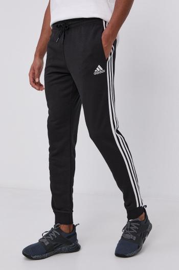 Nohavice adidas GK8831 pánske, čierna farba, jednofarebné