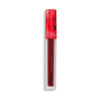 Makeup Revolution  Vinyl Liquid Lipstick  Líčenie obočia Červená