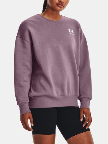 Under Armour Essential Flc OS Crew Mikina Fialová