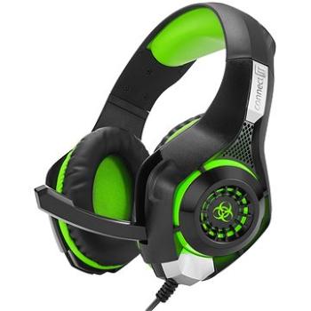 CONNECT IT CHP-4510-GR Gaming Headset BIOHAZARD zelené