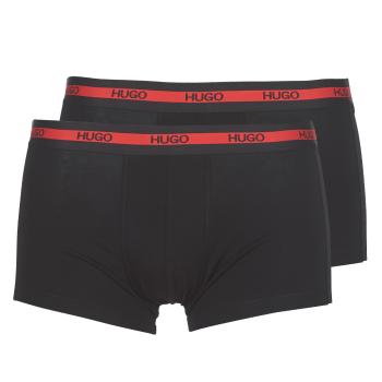 HUGO  TRUNK TWIN PACK  Boxerky Čierna