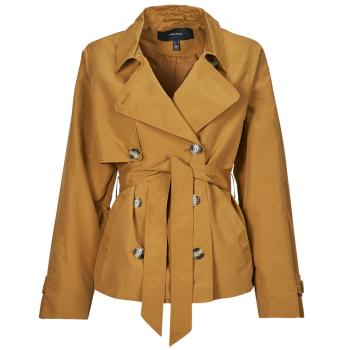 Vero Moda  VMZOA   Kabátiky Trenchcoat Hnedá