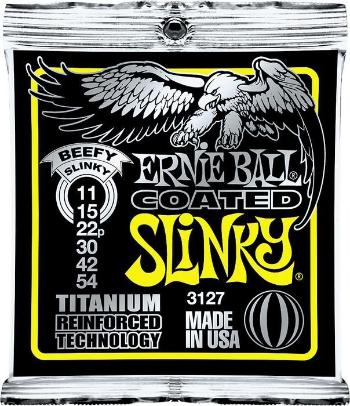 Ernie Ball Coated Slinky Titanium Beefy.011-.054