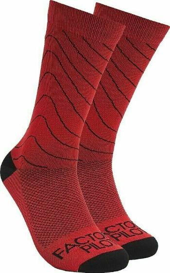 Oakley Factory Pilot MTB Crew Sock Red Line S