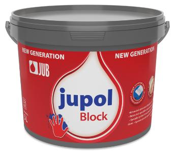 JUPOL BLOCK NEW GENERATION - špeciálna farba na blokovanie fľakov 15 l = 22,5 kg