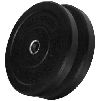 Gorilla Sports Sada oceľových kotúčov, 2 x 15 kg