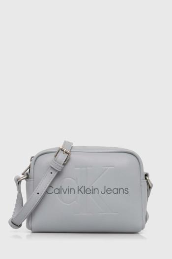 Kabelka Calvin Klein Jeans šedá farba, K60K612220