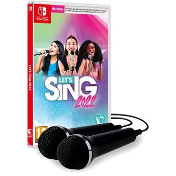 Lets Sing 2022 + 2 microphone – Nintendo Switch (4020628684105)