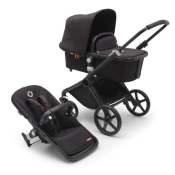 BUGABOO Kočík kompletný Fox Cub Black/Midnight black-Midnight black