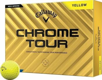 Callaway Chrome Tour Yellow Basic Golfové lopty