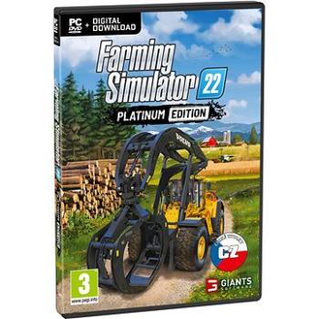 Farming Simulator 22: Platinum Edition (4064635100623) + ZDARMA Promo elektronický kľúč Farming Simulator 22: Platinum Edition - Volvo pack - PC