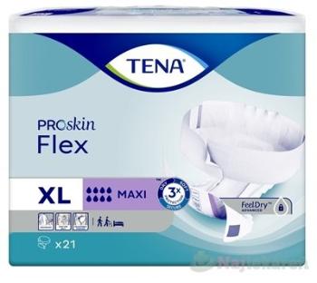 TENA Flex Maxi XL inkontinenčné nohavičky s rýchloupevňovacím pásom 21 ks